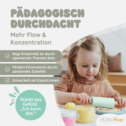 Lernspiel Knete Kinder