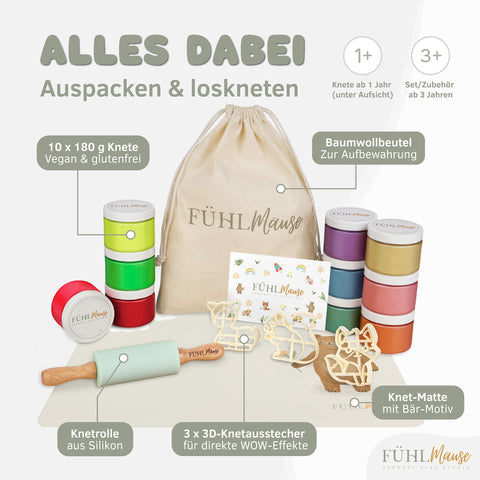 Knetset für Kinder
