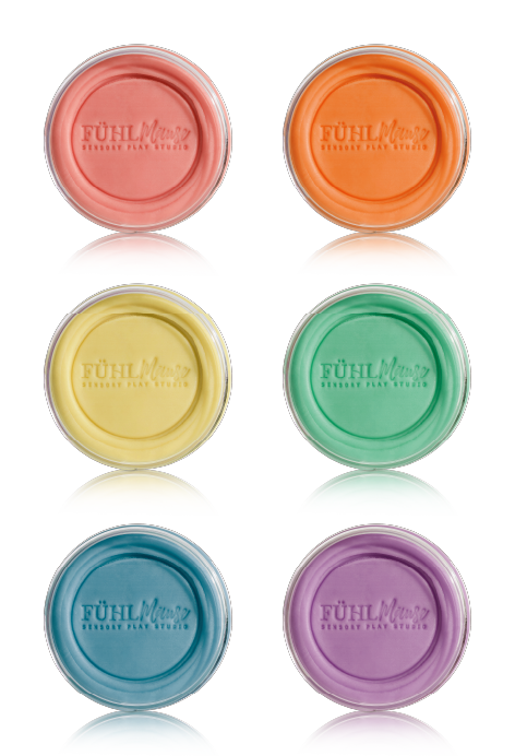 Farben Knete Set
